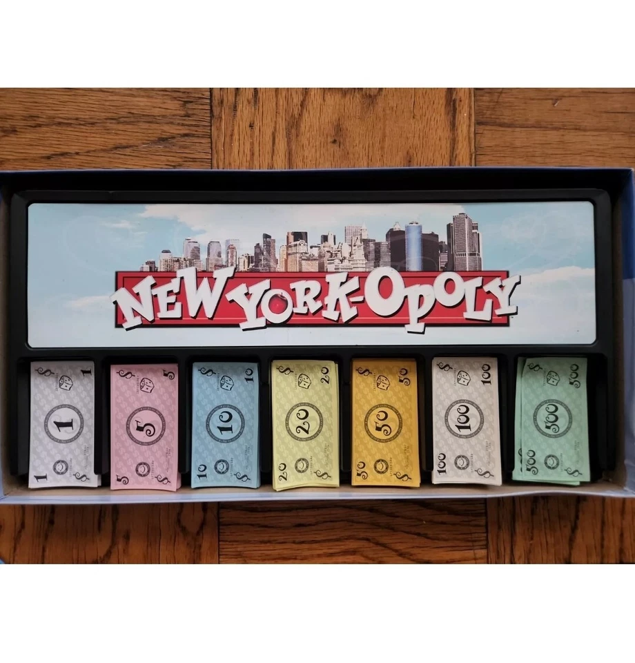 New York-Opoly Monopoly Board Game NYC Souvenir Boardgame Strategy Family Game  - Image 2 of 4