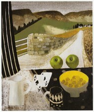 Farndale Window North Yorkshire Mary Fedden print in 11 x 14 inch mount SUPERB