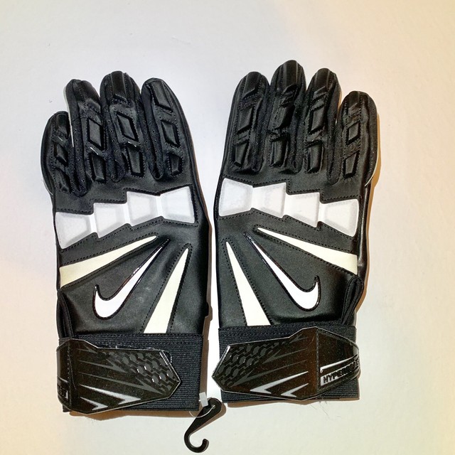 Nike Hyperbeast NFL Padded Lineman Gloves Black White Size 3XL Fast Shipping eBay