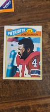 1977 TOPPS MEXICAN NFL CARD MEXICO DON CALHOUN PATRIOTS BILLS KANSAS # 518