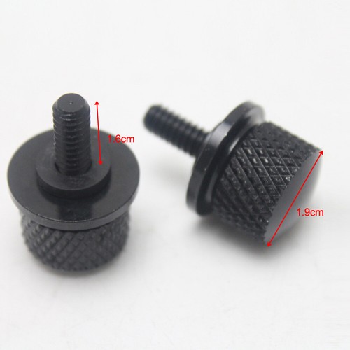 2pcs 6mm CNC Metall Platte/Verkleidung/Sitz/Sattelschraube Schrauben Motorrad Zu - Bild 9 von 9