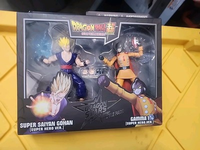 Dragon Ball Super Hero SS Gohan & Gamma 1 Figure Set Dragon Stars Bandai NEW SET
