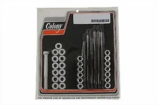 Stock Cadmium Engine Case Bolt Kit for Harley Davidson by V-Twin