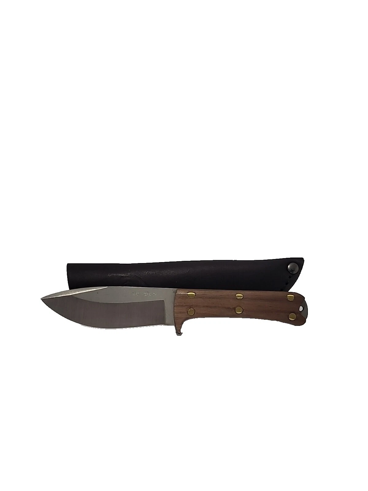 Brown Todos los días llevar Coleccionable Vintage Cuchillos de Hoja Fija producidos en fábricas