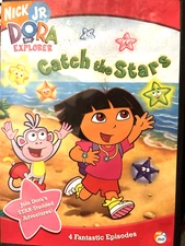 Nick JR Dora the Explorer Catch the Stars DVD 4 Episodes Star Studded Learning