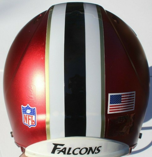 Atlanta Falcons Custom Speed Blaze Football Helmet - Picture 5 of 6