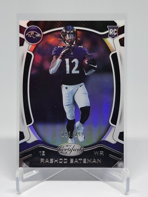 2021 Panini Certified #110 Rashod Bateman Mirror /299 RC F3C