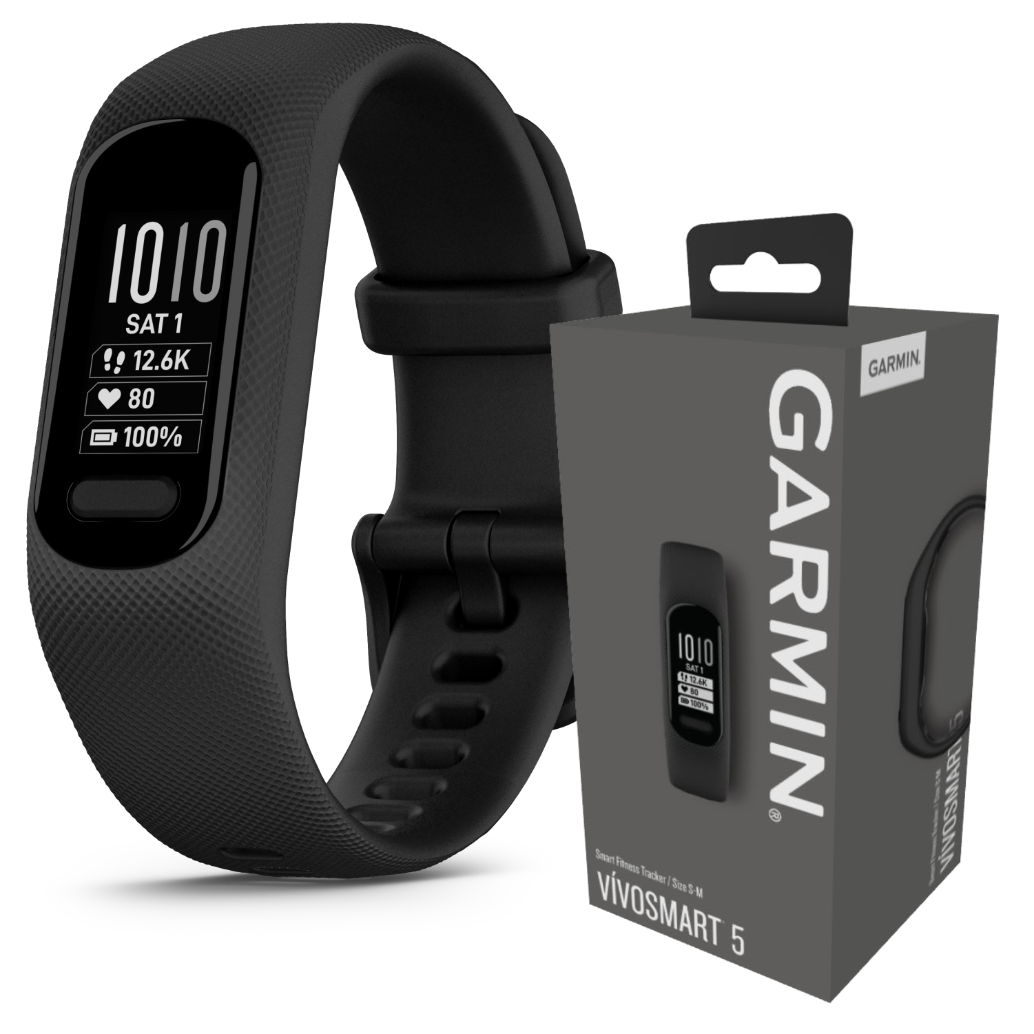 bark Panorama FALSK Garmin Vivosmart 5 Smart Fitness and Health Activity Tracker | eBay