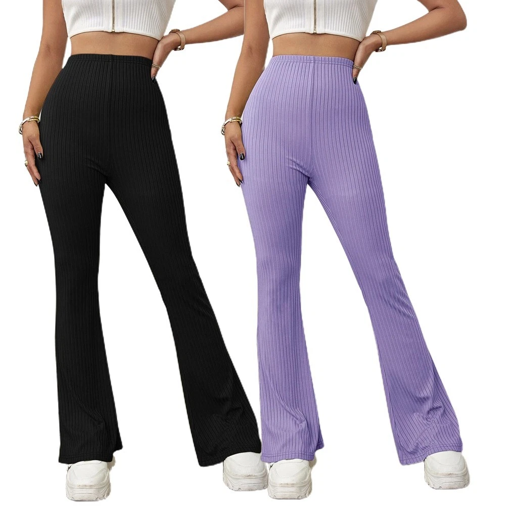 Slim Fit Long Pants 2023 New Bell-bottom Trousers Casual Flare