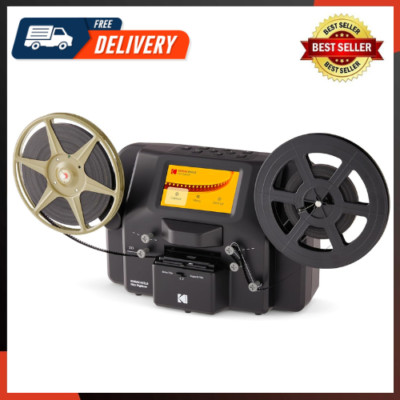 REELS 8Mm & Super 8 Films Digitizer Converter with Big 5  Screen Scanner Convert