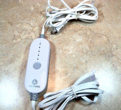 OCTORO Heated Blanket Twin Electric Throw Remote Control 100W HL-NFI-01