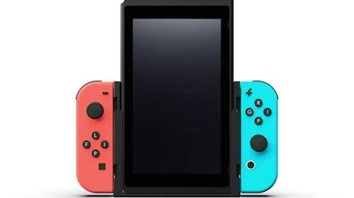 Nintendo Switch Flip Grip Vertical TATE Mode Handle Hand Grip 3D Printed Custom
