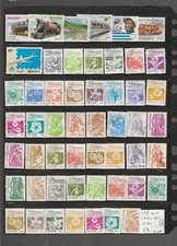 NICARAGUA...Sc #1133/1613...Used (CTO)...1981/87...52 Different