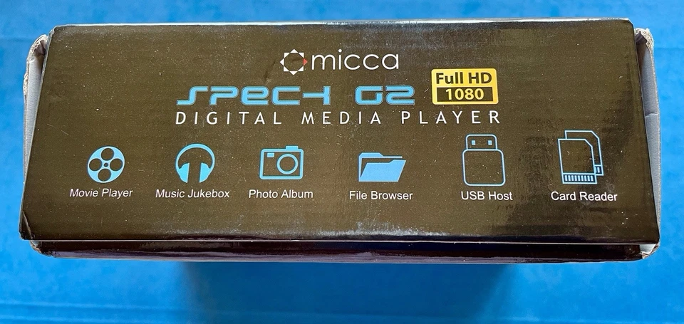 Micca Spec-1 G2 1080p Full HD IR Remote Digital Media Player - Image 4 of 4