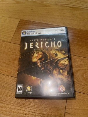 Clive Barker's ~ Jericho PC Game, 2006 Case, Book And Working Game