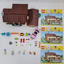 LEGO 71006 The Simpsons House Set w Minifigures Manuals No Box