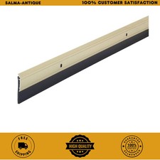 Heavy Duty 2 in. x 3/4 in. Interior/Exterior Gold Aluminum & Vinyl Screw-on