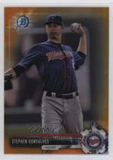 2017 Bowman Chrome Prospects Orange Refractor 11/25 Stephen Gonsalves #BCP44 nd3