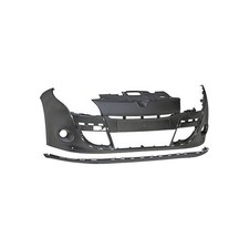 Pare-choc avant à peindre 2 trous radars 3 portes Renault Megane 3 Coupé phase 1