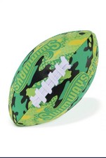 SwimWays Pool Football Water Toy - Green, Orange, Yellow, Black, White
