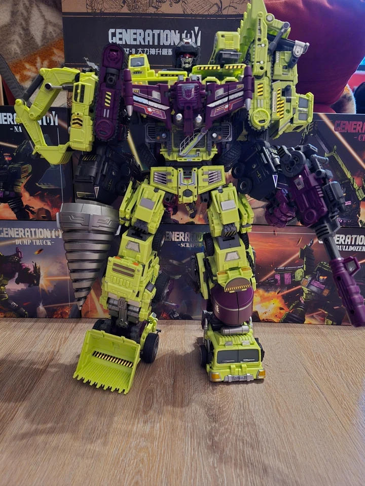Transformers TP Generation Toy Gravity Builder (not Devastator) inkl. Toyhax! - Bild 2 von 4