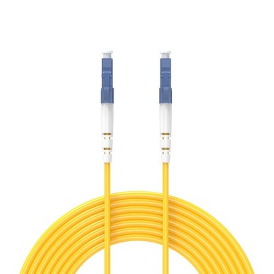 7.5 Meters 25ft LC/UPC-LC/UPC Single-Mode Fiber Optic Cable, OS2, Simplex, LC-LC