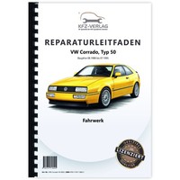 VW Corrado Typ 50 1988-1995 Fahrwerk Achsen Lenkung Bremsen Werkstatthandbuch