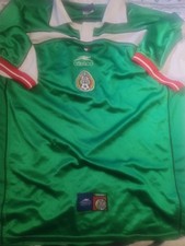 Atletica Mexico VINTAGE Seleccion 2000/2001 Home Futbol Soccer Jersey SZ XL 