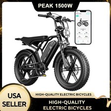 TST Electric Bike for Adults 1500W Peak Brushless Motor 20" Electric Dirt Bike