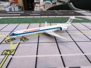 JC Wings 1:400 Piedmont Airlines MD-90-30 N888PR Fantasy Custom Diecast Model