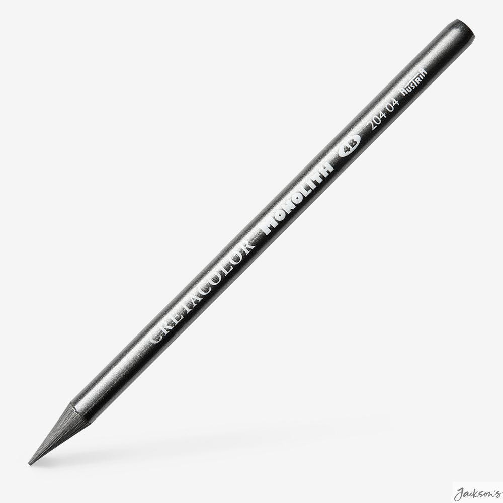 Cretacolor Monolith Graphite Pencil Lacquer Coated 4B For Drawing Sketching