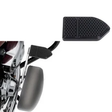 5" Black Large Brake Pedal Pad Cover for Harley 1980-2023 Road Street Glide FLHT