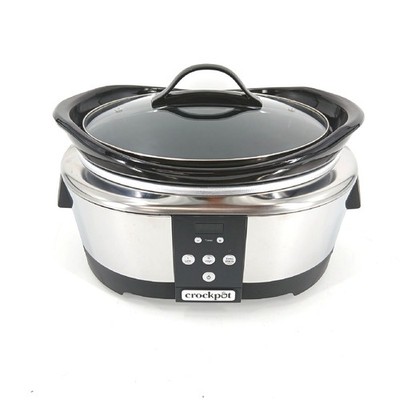 Crockpot Slow Cooker Küchengeräte 57 Liter für bis zu 6 8 Personen Haushaltshelf