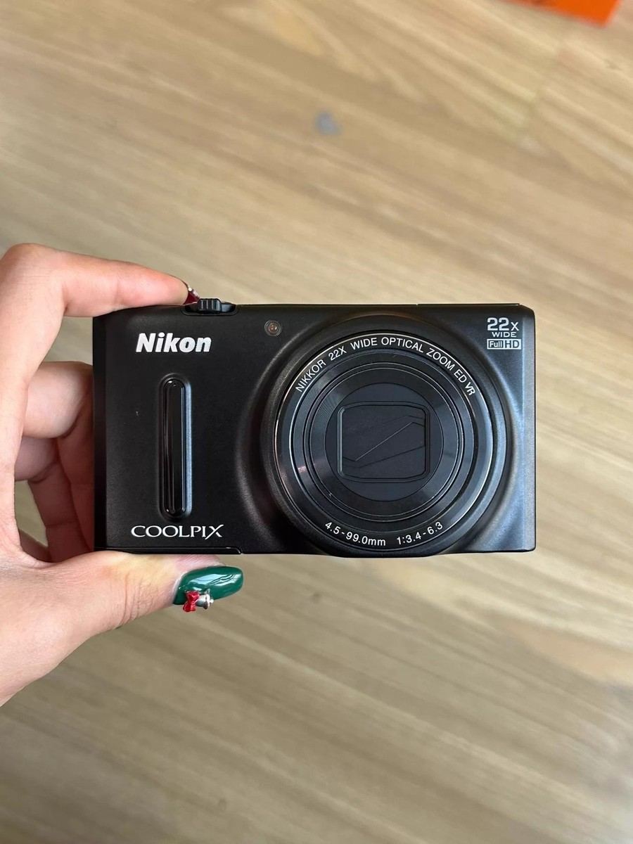 Nikon COOLPIX S9600 Digital Camera 16 MP 22x Optical Zoom Black | eBay