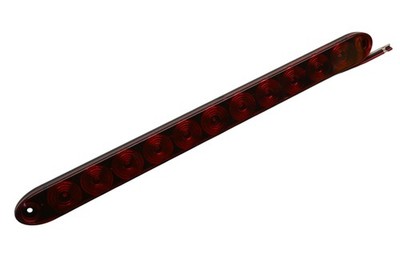 TecNiq T10-RR00-1 15'' Red LED Light Red Lens NOS