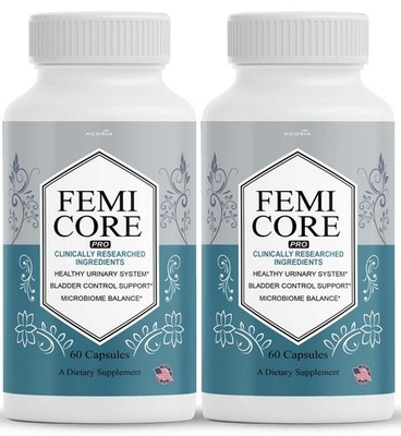 (2 Pack) Femicore for Women Advanced Wellness Max Support Femi Core Capsules