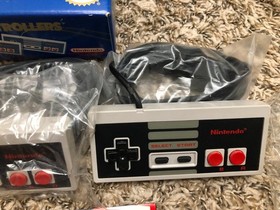 Authentic Original Nintendo NES OEM Controllers Complete Rare Cleaned USED!