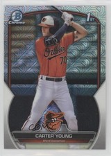 2023 Bowman Chrome Prospects Mega Box Mojo Refractor Carter Young #BCP-183 1i0l
