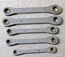 Mac Tools Ratcheting Wrench Set Mm9-18mm Lot Of 5 Mac Tools Ratcheting Wrench Set Mm9-18mm Lot Of 5