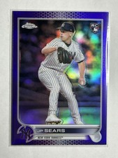JP Sears 2022 Topps Chrome RC #USC110 - New York Yankees