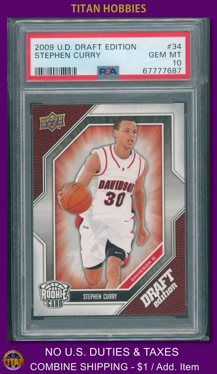 Upper Deck Stephen Curry Basketball Sports Trading Cards