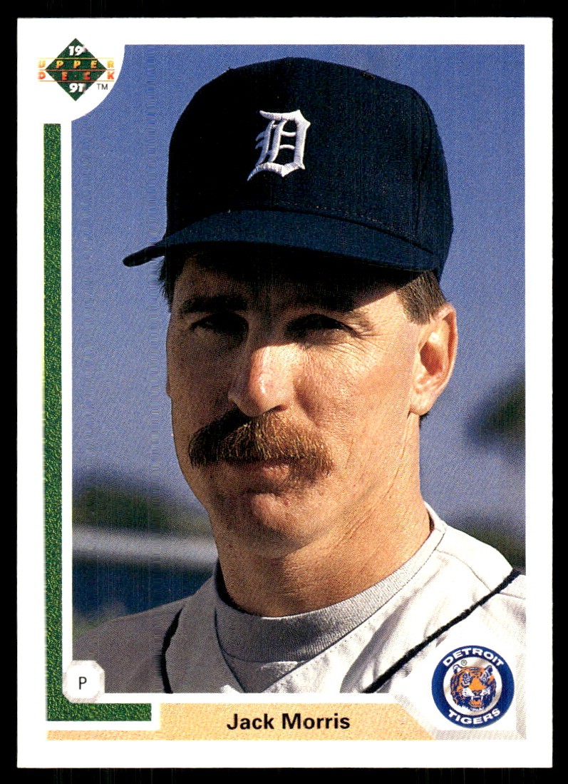 Jack Morris 1991 Upper Deck #336 Tigers FREE SHIPPING StackedPacks