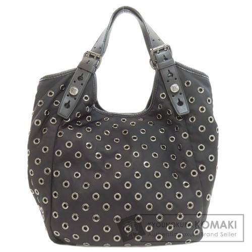 Givenchy Nylon Tote Bag Black Women's Used From Japan