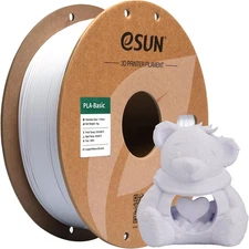 eSUN PLA Basic Filament 1.75mm 1KG High Speed 3D Printer Filament Cold White