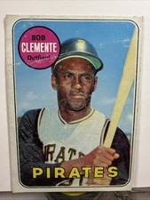 1969 Topps MLB Bob Clemente Pirates #50