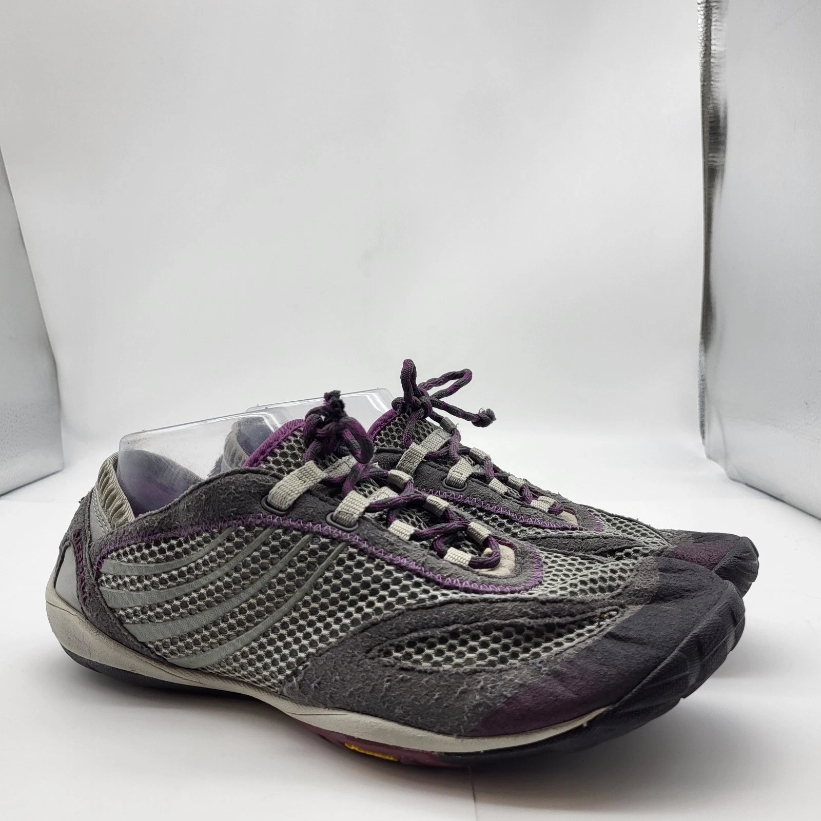 Merrell Pace Glove Womens Sz 9 Barefoot Running Shoes Gray minimalist trail