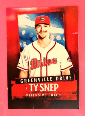 2026 Choice, Greenville Drive, Defensive Coach - TY SNEP