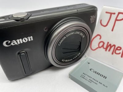 Ausgezeichnete Canon PowerShot SX260 HS 12.1MP Schwarz Digitalkamera 2122