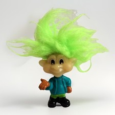 Troll Doll Burger King Premium Glow in the Dark Green Hair Kids Club