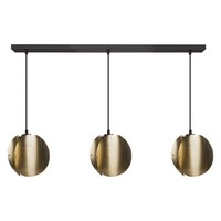 Osram Decor Folded Globe Pendelleuchte Linear 3X E27 Gold
